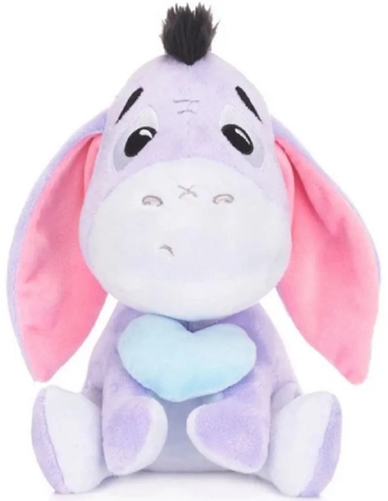 Iejoor Winnie de Poeh Pluche Knuffel 38 cm by Disney in Blauw Hart – product photo