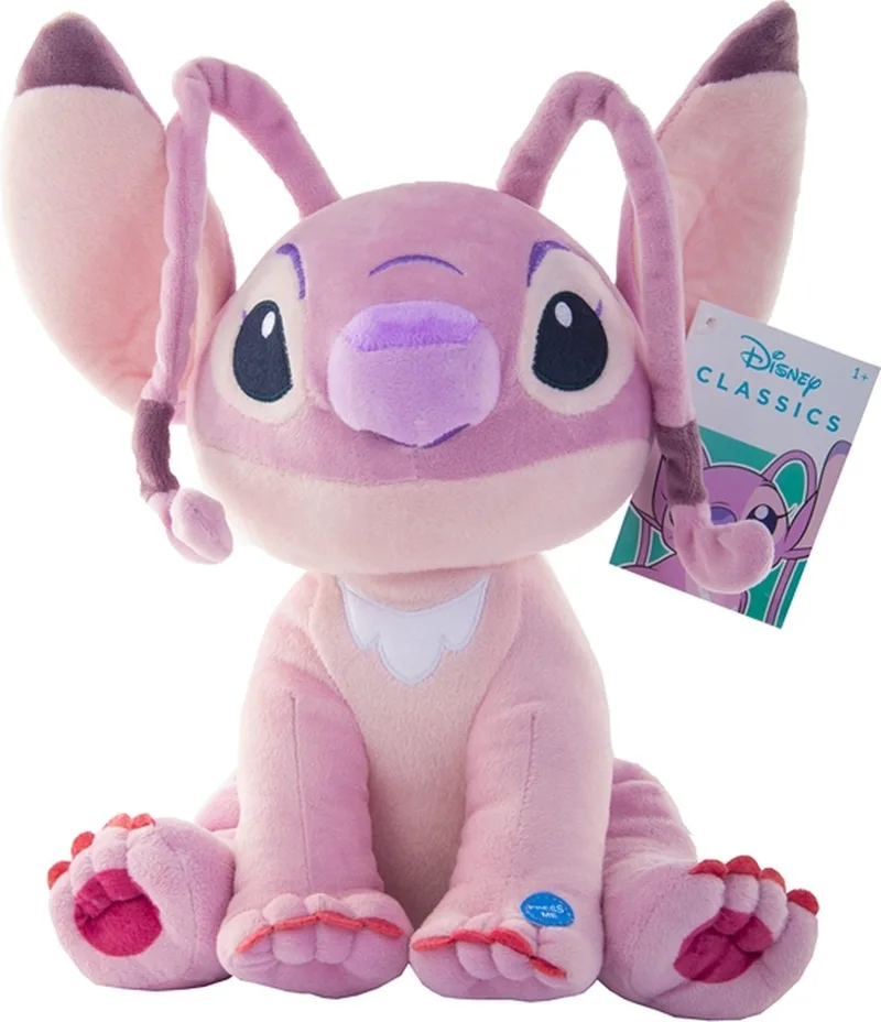 knuffel met geluid - 30 cm - Pluche - Lilo & Stitch från Disney i Angel – produktbild