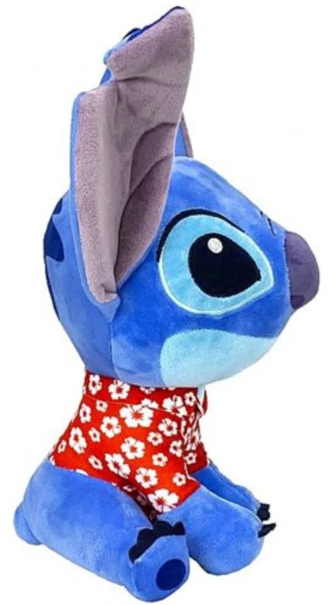 knuffel met geluid - 30 cm - Pluche - Lilo & Stitch knuffel från Disney i Stitch Hawaii – produktbild