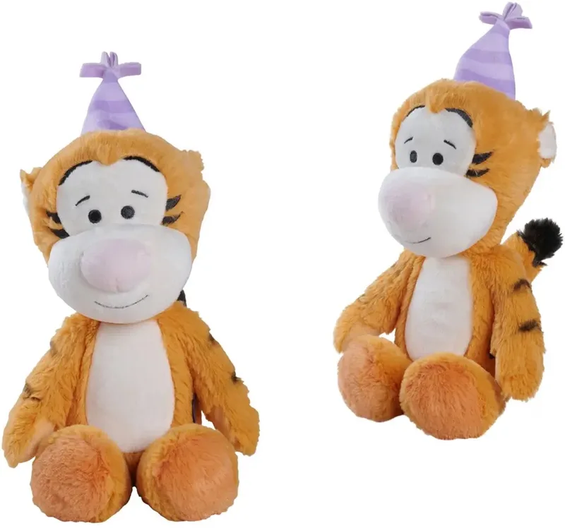 knuffel Tigger 25cm - Winnie de Poeh pluche speelgoed. van Disney in Meerkleurig – productfoto