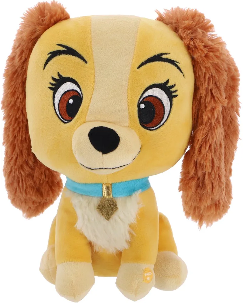 Lady Disney Pluche Knuffel 30 cm - Lady en de Vagebond van Disney in Meerkleurig – productfoto
