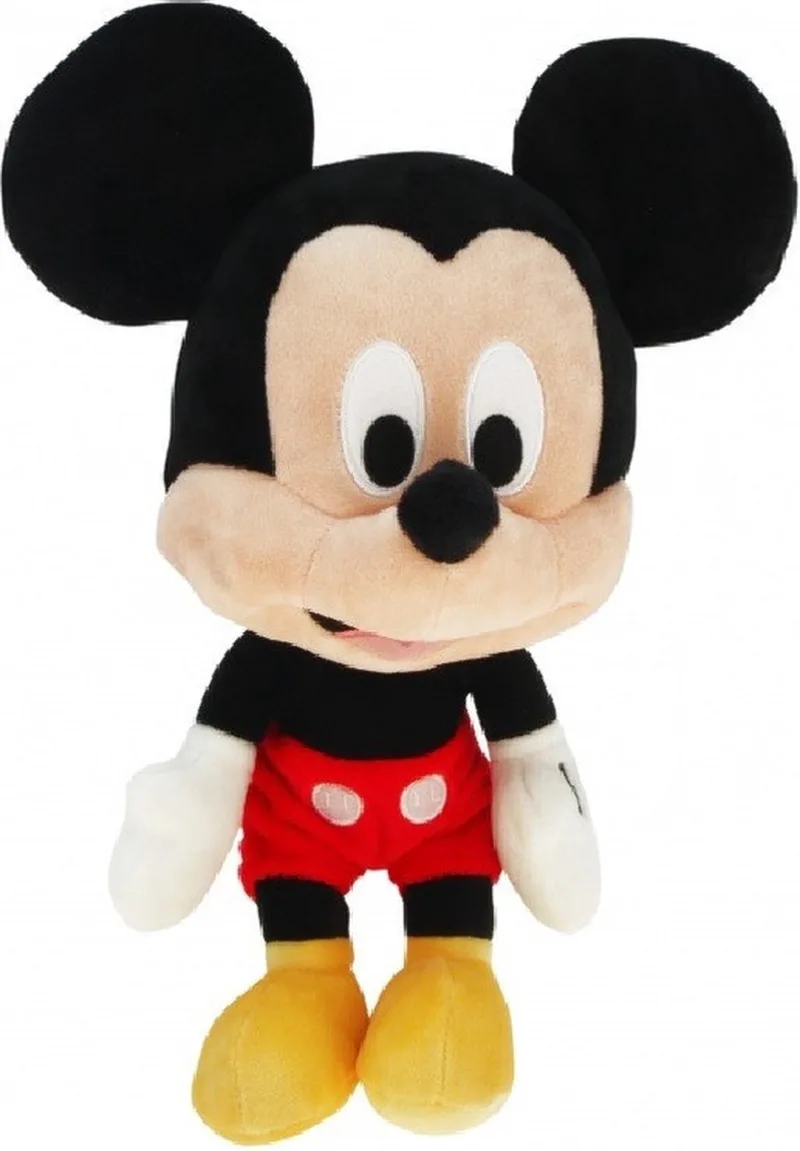 Mickey Mouse pluche knuffel 50 cm - zachte stof - veilig voor kleintjes - leuk cadeau från Disney i Flerfärgad – produktbild