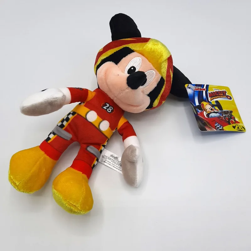 Mickey Mouse - Roadster Racers - Knuffel - Mickey - Pluche - 20 cm från Disney i Röd – produktbild