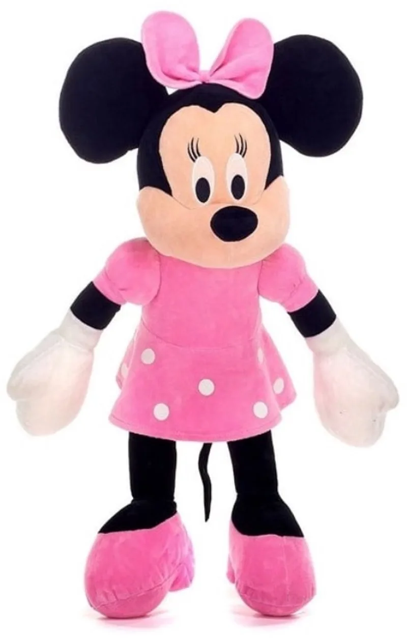 Minnie Mouse Disney Classics Pluche Knuffel 30 cm - Speelgoed Knuffeldier Knuffelpop Knuffels voor Kinderen Jongens Meisjes - Minnie Mouse, Katrien Daisy, Goofy, Donald Duck, Pluto von Disney in Minnie Mouse – Produktfoto
