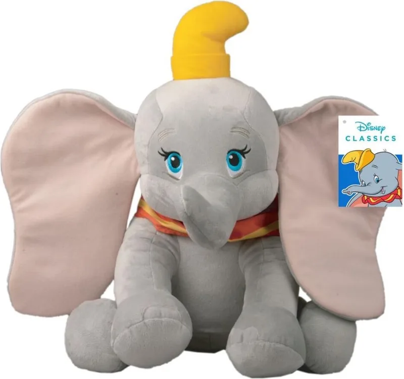 Pluche Knuffel Dumbo 50 cm + Geluid fra Disney i Flerfarvet – produktbillede
