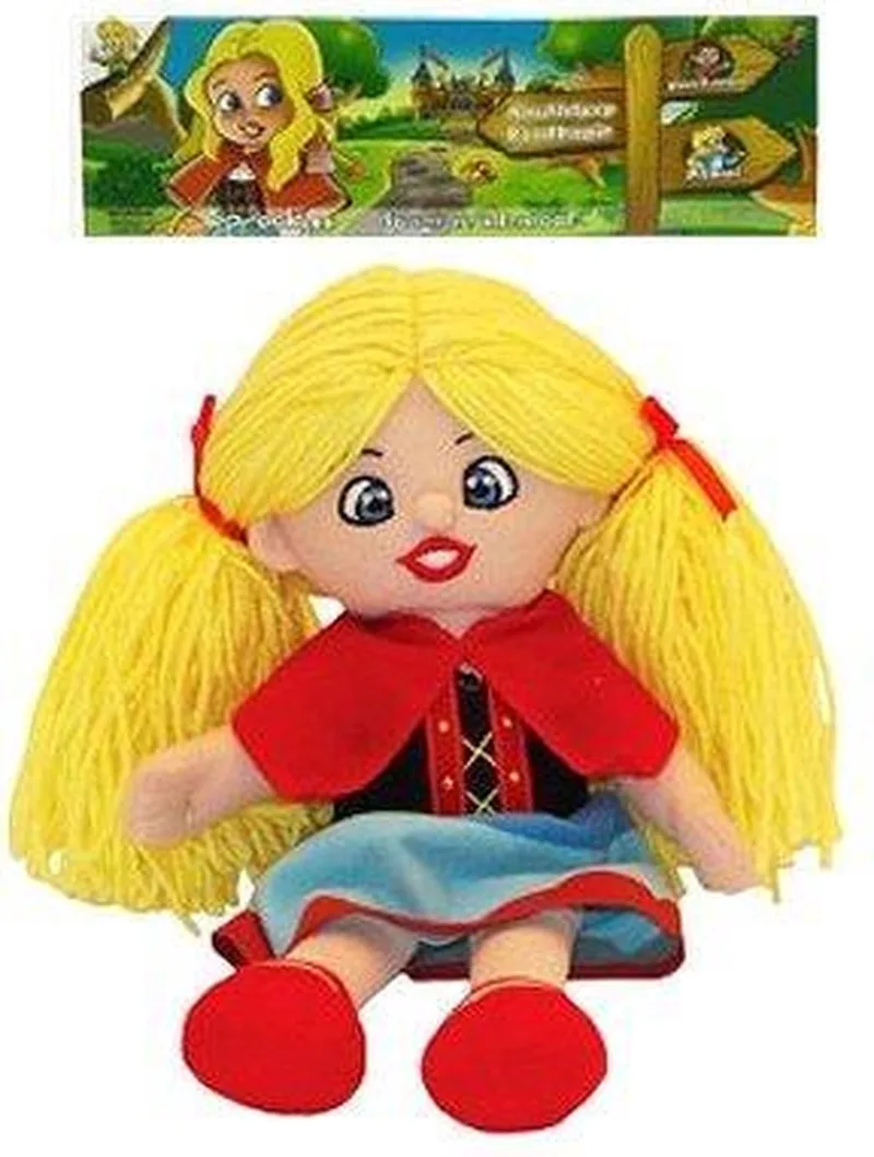 roodkapje - knuffel - pop - wasco - sprookjes figuur cape knuffelpop - speelgoed - Viros de Disney en Rouge – photo du produit