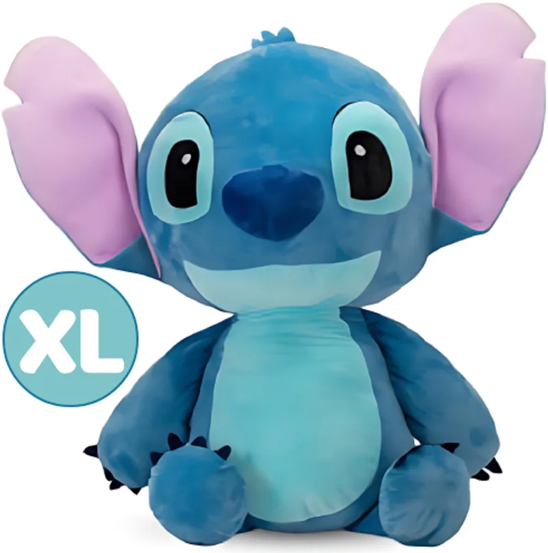 Stitch Disney Lilo en Stitch Pluche Knuffel XL 65 cm - Speelgoed XXL Knuffels voor Kinderen Jongens Meisjes - Lilo & Stitch Plush Toy van Disney in Blauw – productfoto