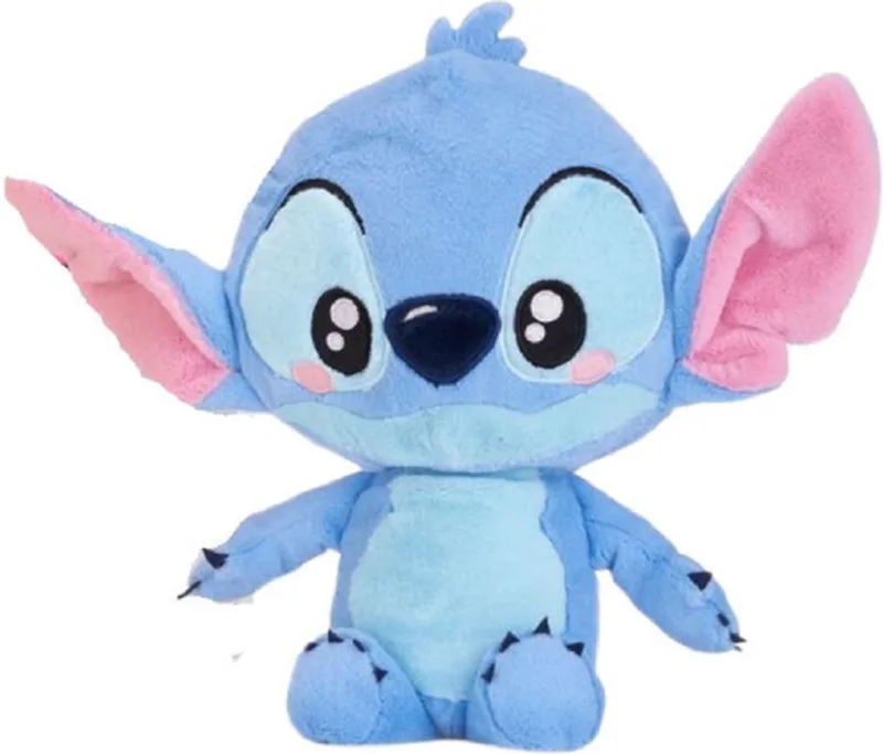 Stitch Super Soft Knuffel Disney Junior 30 cm Pluche Chibi Blauw - Speelgoed Pluche Lilo & Stitch - Stitch Angel Leroy Scrump Plush von Disney in Baby Stitch Super Soft – Produktfoto