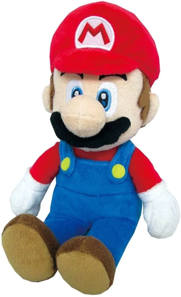 Super Mario Knuffel – Zachte en Iconische Gameheld (27cm) de Disney en Bleu – photo du produit