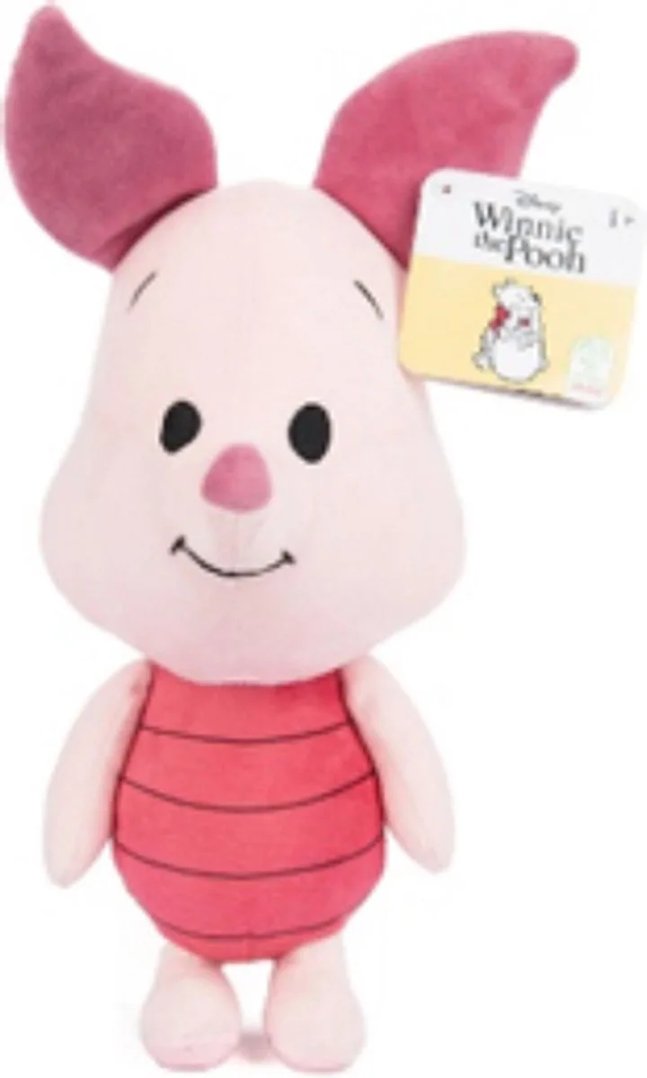 Winnie de Poeh Disney Pluche Knuffel met Geluid 30 cm - Speelgoed Knuffels voor Kinderen Jongens Meisjes - Friends: Tijgetje - Iejoor/Eeyore - Piglet - Winnie the Pooh de Disney en Knorretje – photo du produit