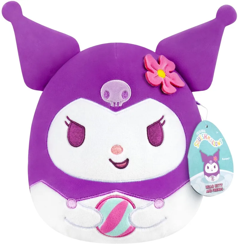 Squishmallows - Hello Kitty and Friends - Seize the Moment Kuromi Beachball - 20cm Plush by Jazwares in Multicolour – product photo