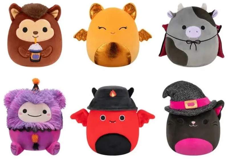 Squishmallows Knuffel Pluchen Halloween Knuffel - 19cm von Jazwares in Mehrfarbig – Produktfoto