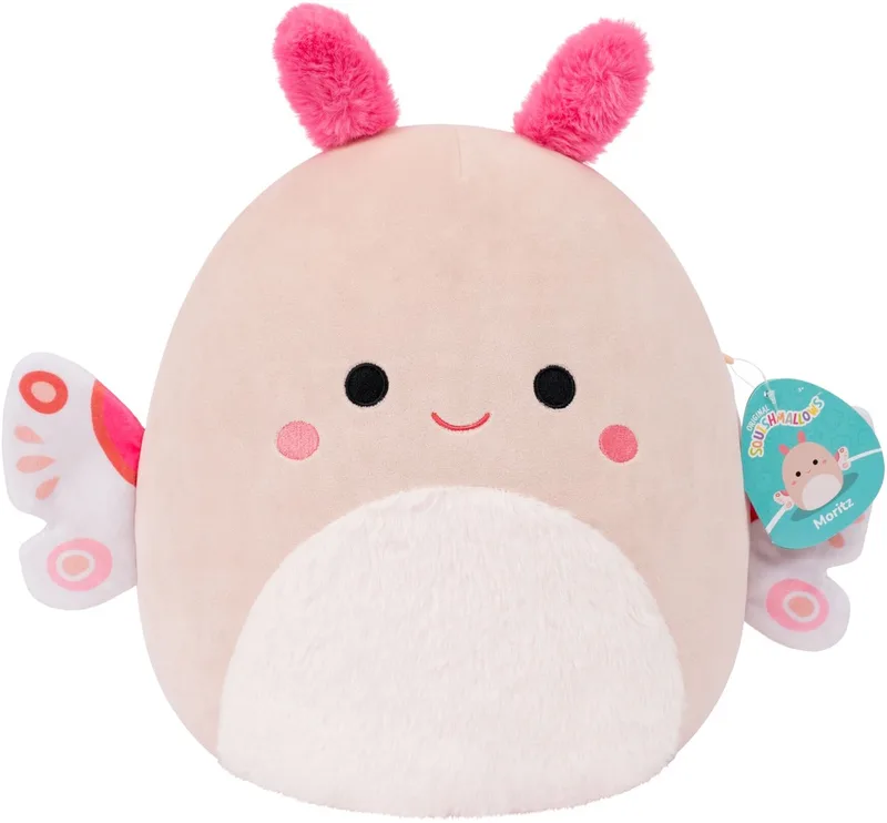 Squishmallows - Medium Plush (Moritz - Light Peach Moth) - 30cm Plush by Jazwares in Multicolour – product photo