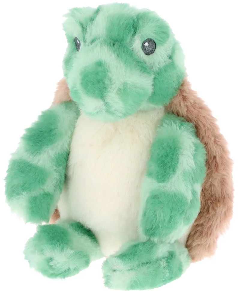 Baby schildpad - 16 cm - Dieren knuffels van Keel Toys in Groen – productfoto
