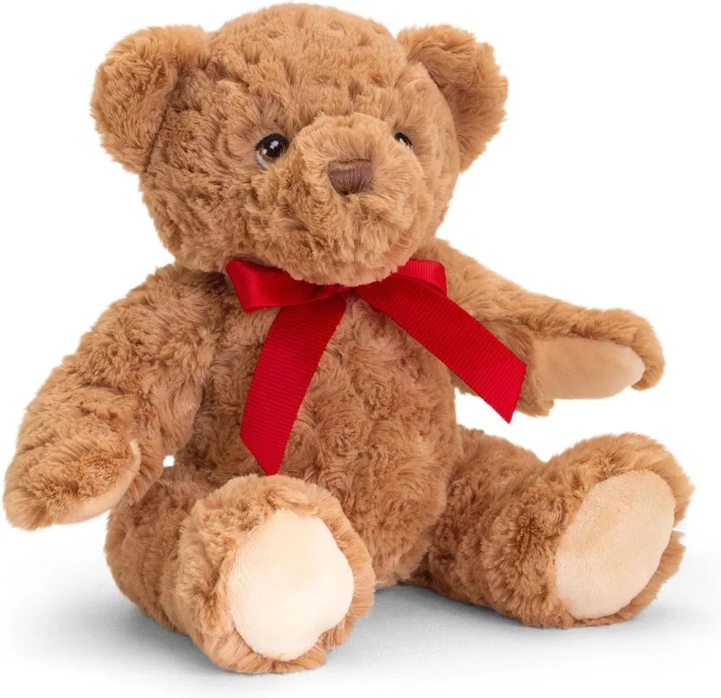 Beer - 25 cm - Dieren knuffelbeesten van Keel Toys in Meerkleurig – productfoto