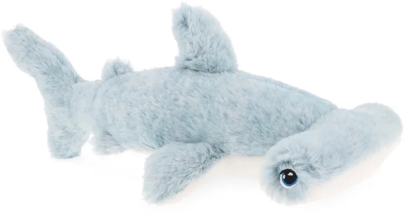 Blauwe Haai - 25 cm - Dieren knuffelbeesten van Keel Toys in Blauw – productfoto