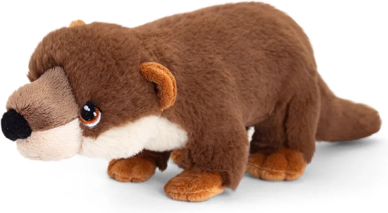 Otter - 23 cm - Dieren knuffelbeesten van Keel Toys in Bruin – productfoto