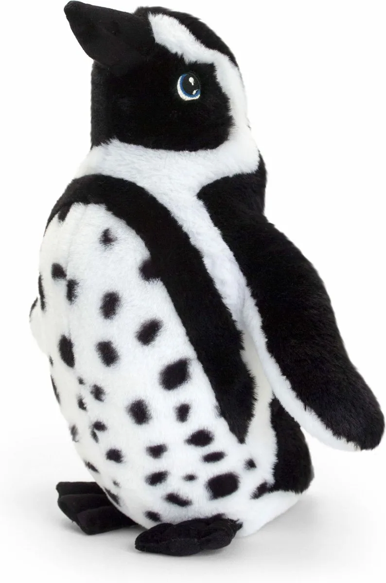 pinguïn - 40 cm - Dieren knuffelbeesten van Keel Toys in Zwart – productfoto
