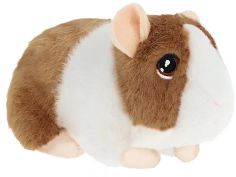 pluche Cavia - knuffeldier - met geluid - 15 cm - knuffel Cavia - Eco collectie van Keel Toys in Beige – productfoto