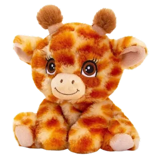 Keeleco Giraffe Soft Plush Toy – 16 cm fra Keel Toys i Flerfarvet – produktbillede 2 af 2