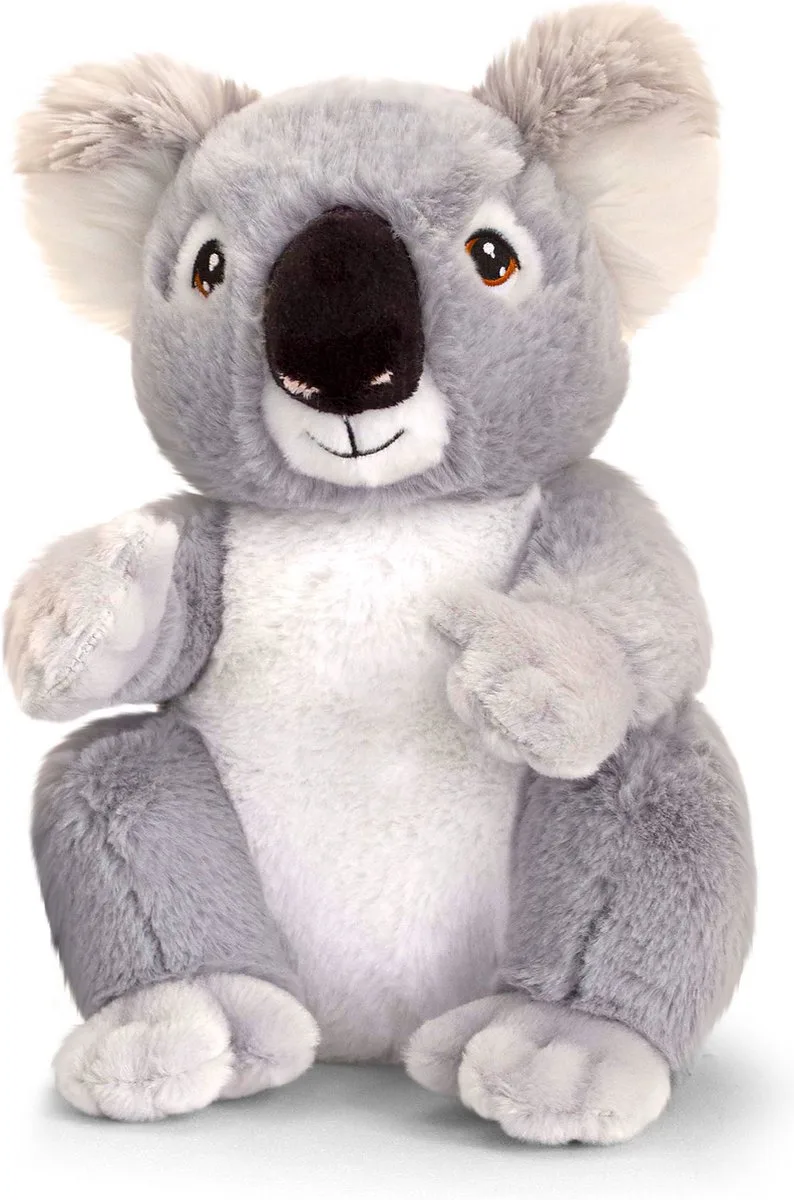 Pluche knuffel dier koala beer - 26 cm - Knuffelbeesten speelgoed van Keel Toys in Meerkleurig – productfoto