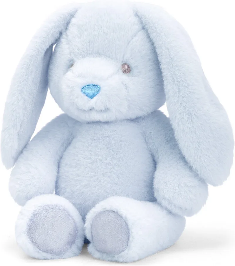 Pluche - Konijn 20 CM. - blauw - 100% eco friendly van Keel Toys in Meerkleurig – productfoto