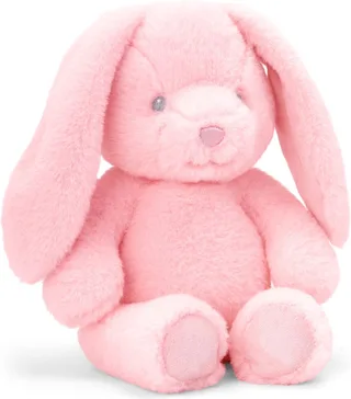 Pluche - Konijn 20 CM. - roze van Keel Toys in Meerkleurig – productfoto 1 van 2