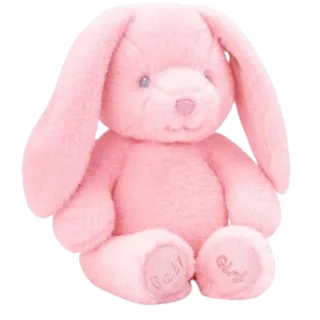 Pluche - Konijn 20 CM. - roze van Keel Toys in Meerkleurig – productfoto 2 van 2