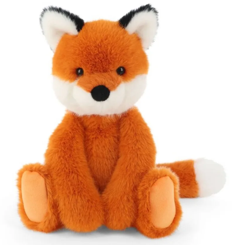 pluche Vos - knuffeldier - zittend - 20 cm - knuffel vos van Keel Toys in Rood – productfoto
