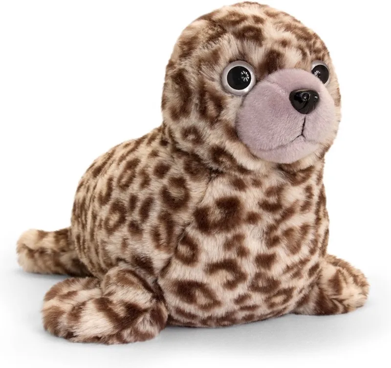 pluche zeehondje - zeehonden knuffel - 35 cm - zeedier knuffeldieren - Speelgoed voor kind van Keel Toys in Bruin – productfoto