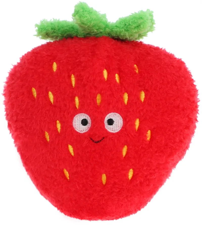 Snack aardbei - 12 cm - Knuffels van Keel Toys – productfoto