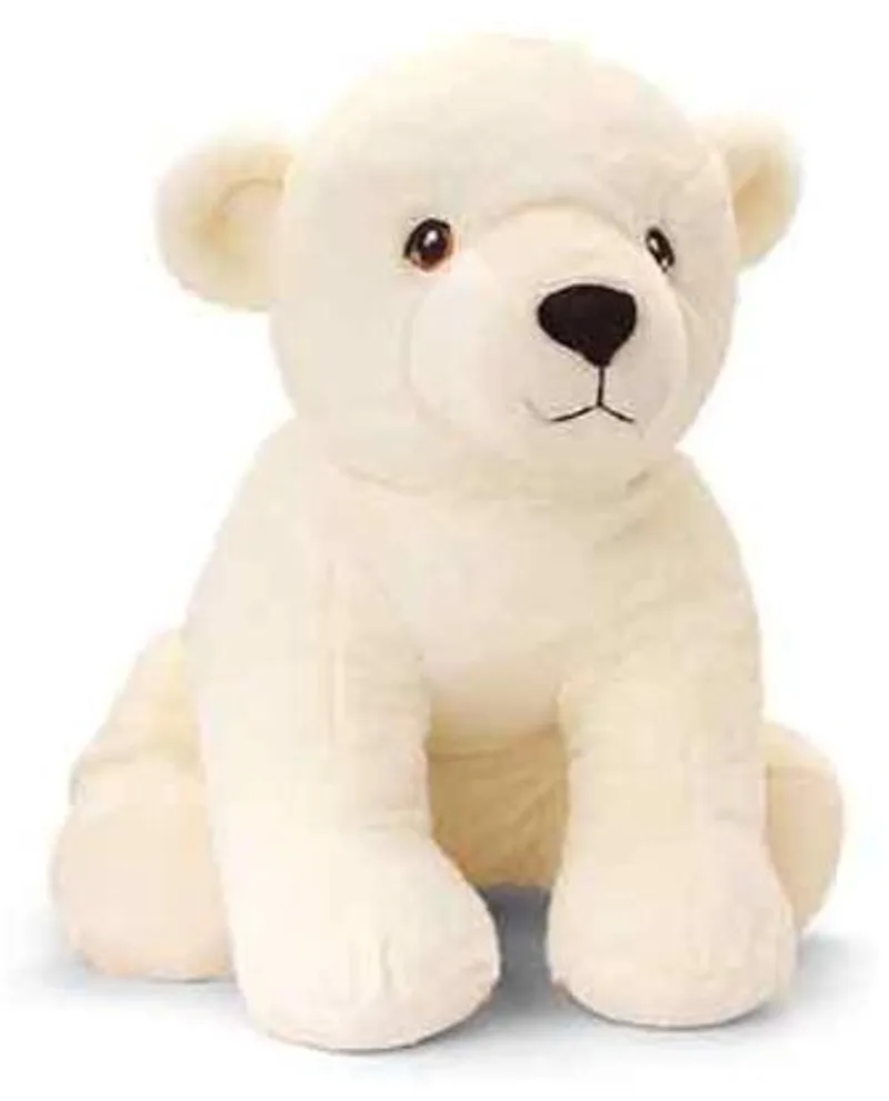XL Ijsbeer - 60 cm - Dieren knuffelbeesten van Keel Toys in Wit – productfoto