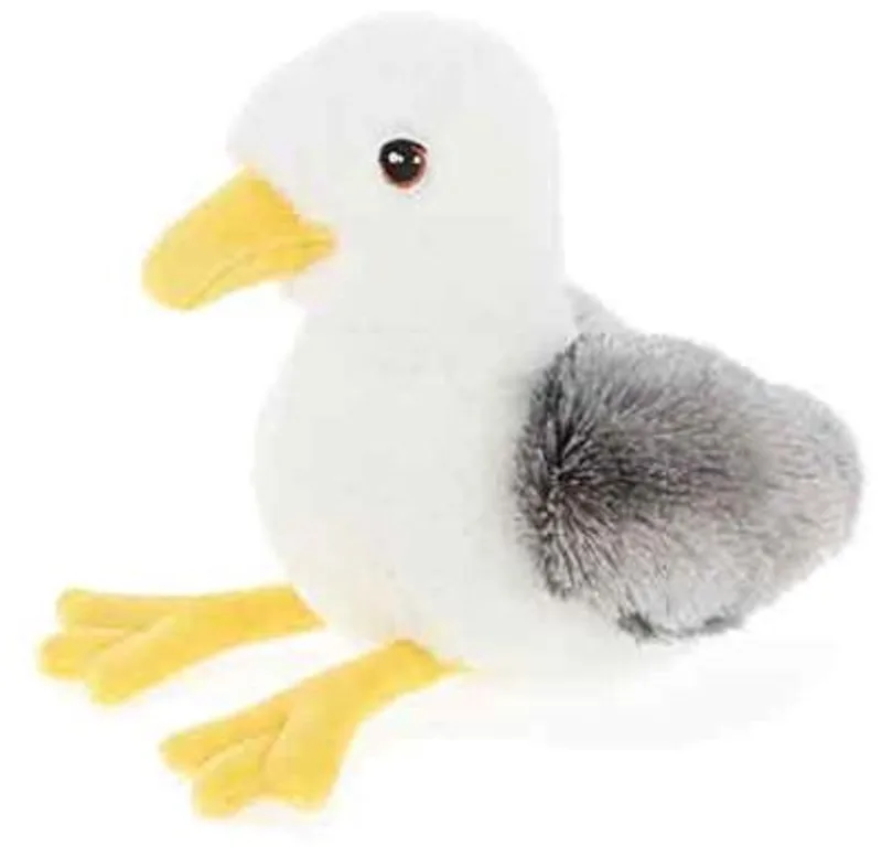 Zeemeeuw - 25 cm - Dieren knuffelbeesten van Keel Toys in Wit – productfoto