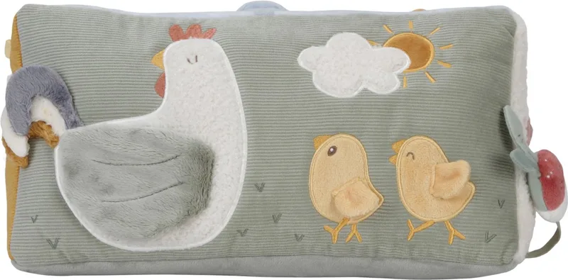 Activiteitendriehoek - Little Farm - baby speelgoed van Little Dutch in Meerkleurig – productfoto
