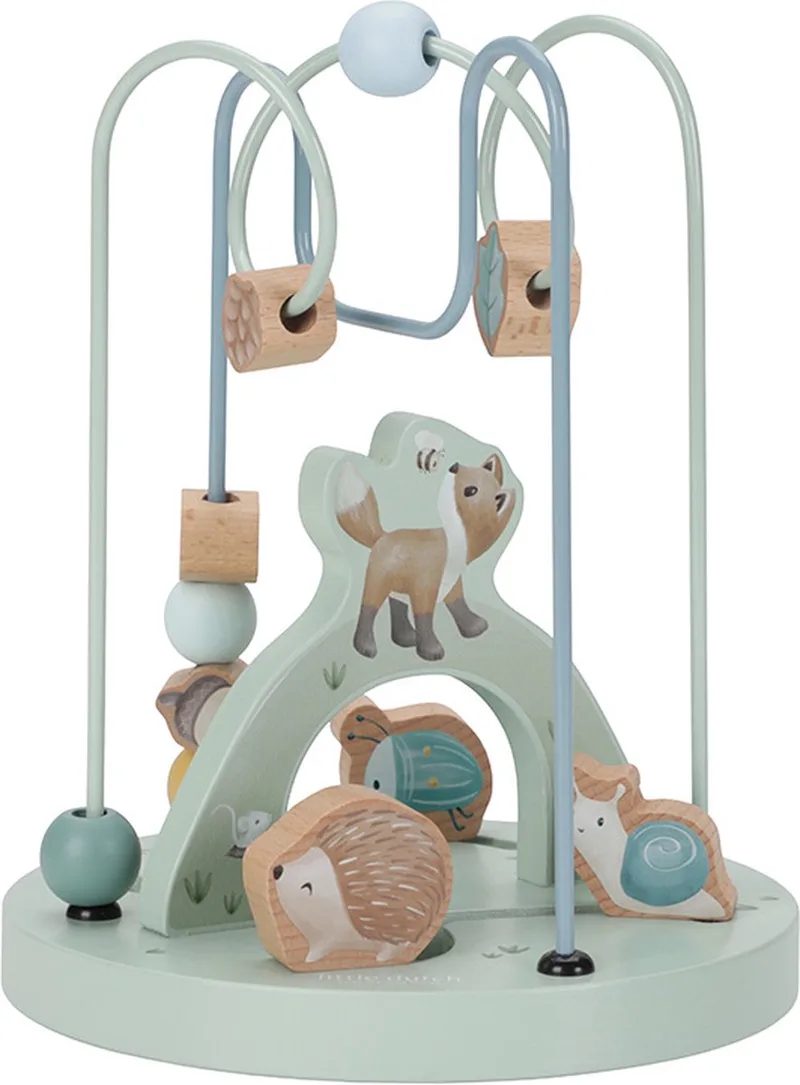 Activiteitenspiraal groot - Forest Friends FSC van Little Dutch in Meerkleurig – productfoto