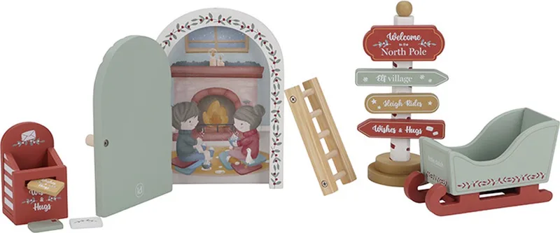Kerstdeurset FSC de Little Dutch en Multicolore – photo du produit
