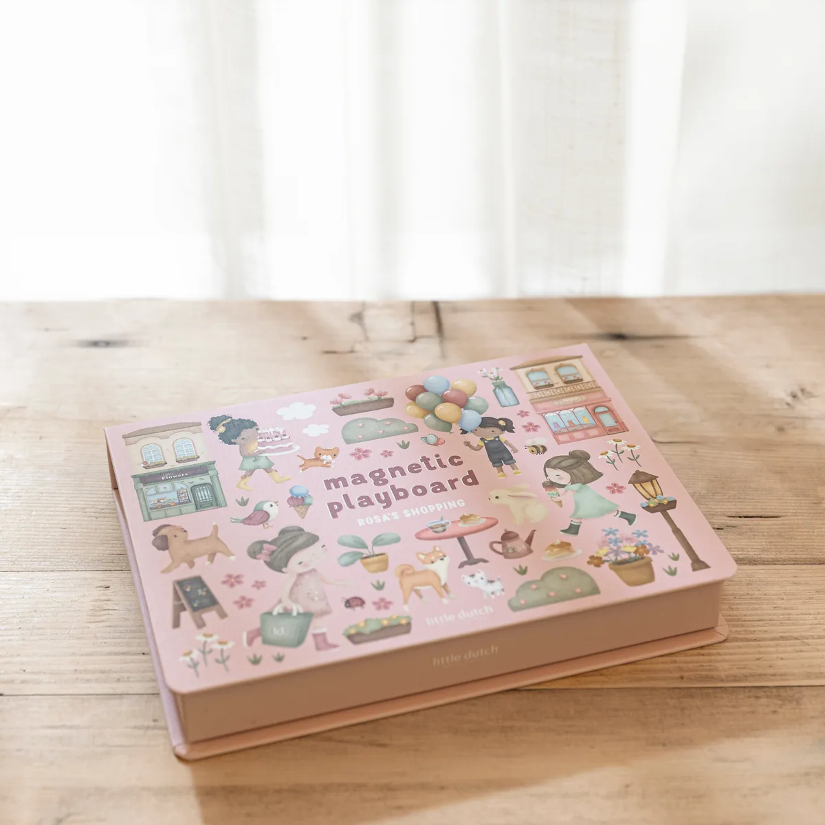 Magnetisch Speelbord Ros`s Winkelstraat FSC by Little Dutch – product photo