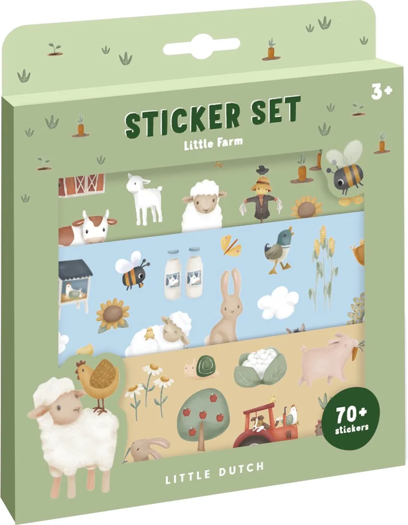 Stickervellen - Little Farm de Little Dutch en Little Farm – photo du produit