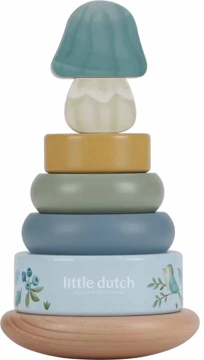 Tuimelstapelaar hout - Forest Friends FSC by Little Dutch in Multicolour – product photo