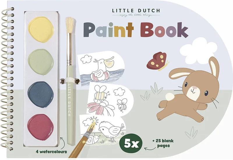 Verfboek de Little Dutch en Animals – photo du produit