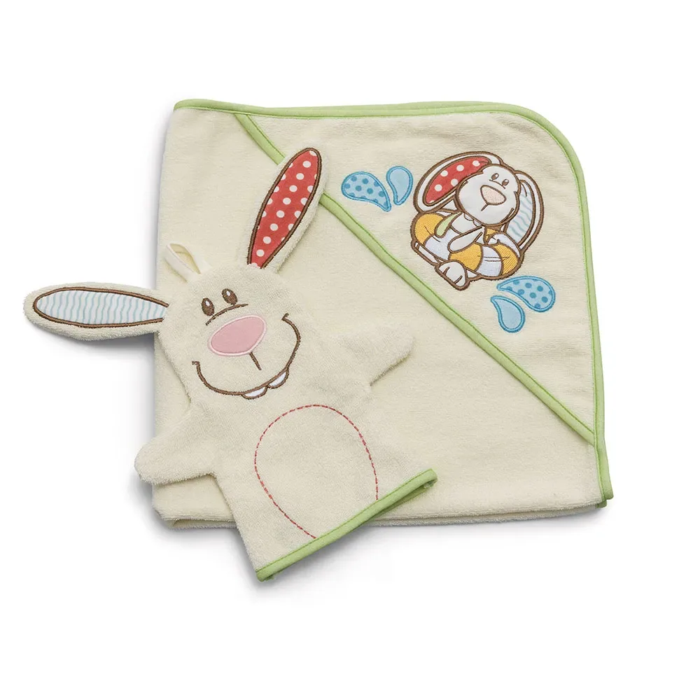 Bathing Fun Håndklæde Med Hætte 70x70 Cm fra NICI – produktbillede