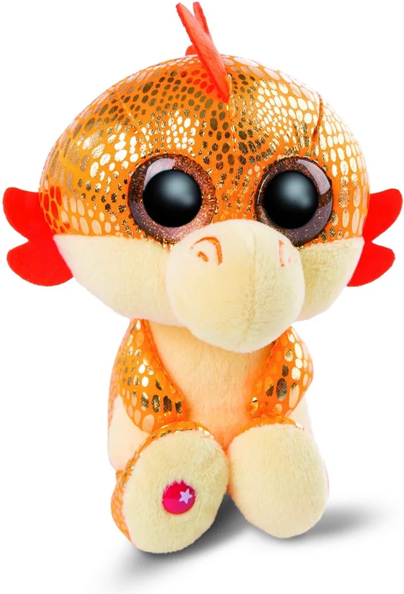 Knuffel Draak - Yo-Yo - pluche - 15 cm - knuffeldier de NICI en Orange – photo du produit