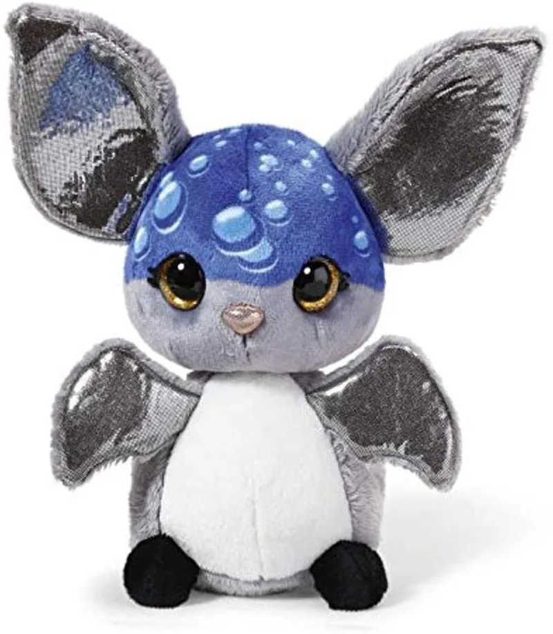 Knuffel Vleermuis Junior 16 Cm Pluche fra NICI i Mørkegrå – produktbillede