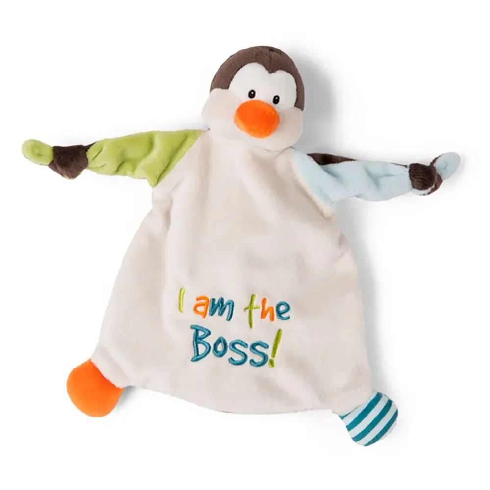 Kuscheltier Pinguin "ich Bin Der Boss" Doudou von NICI – Produktfoto