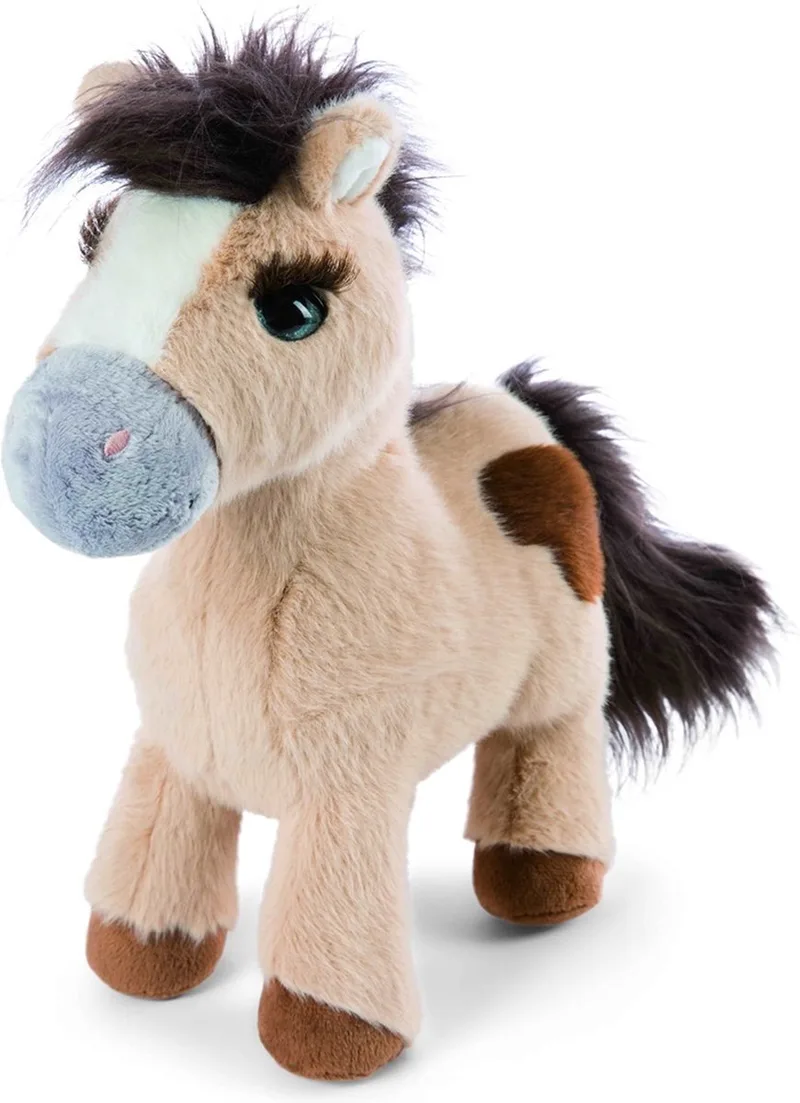 Mystery Hearts Pony/paard Loretta pluche knuffel - 25 cm van NICI in Beige – productfoto