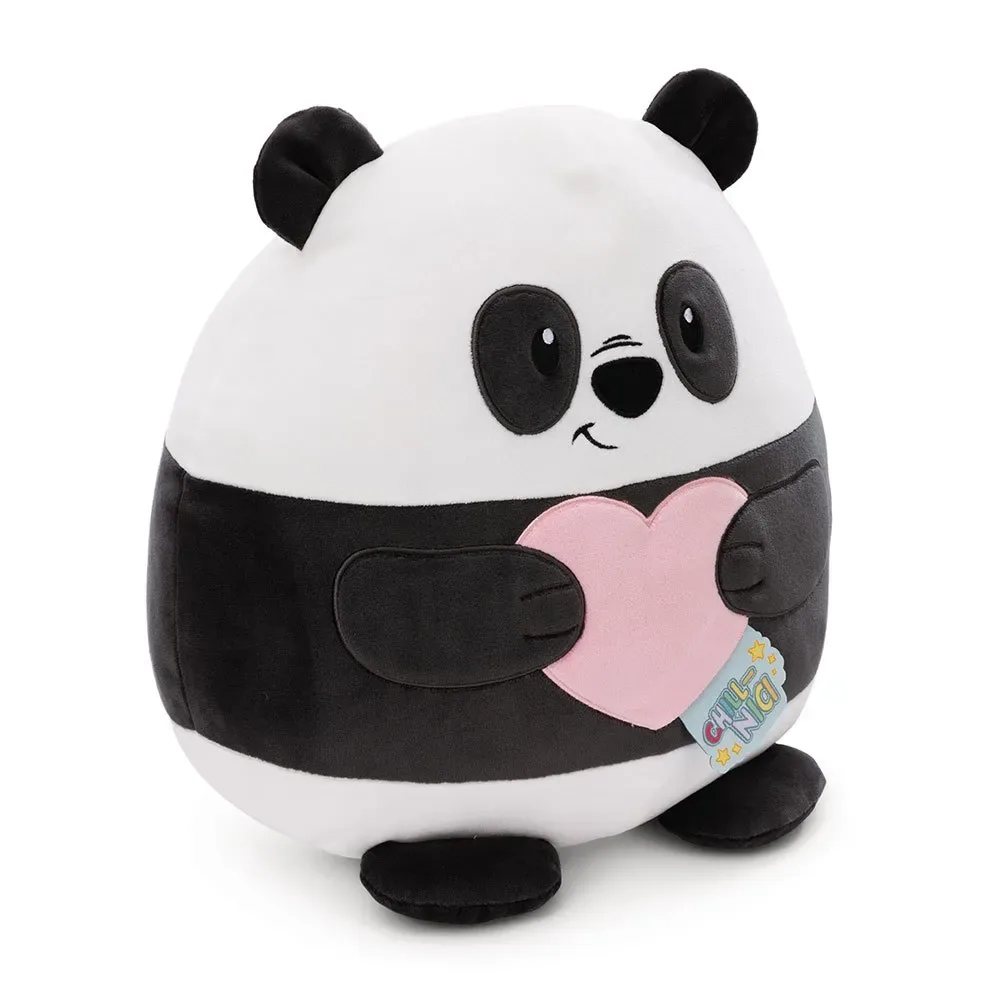 Avslappnad Panda Med Hjärtkudde 30 Cm von NICI – Produktfoto