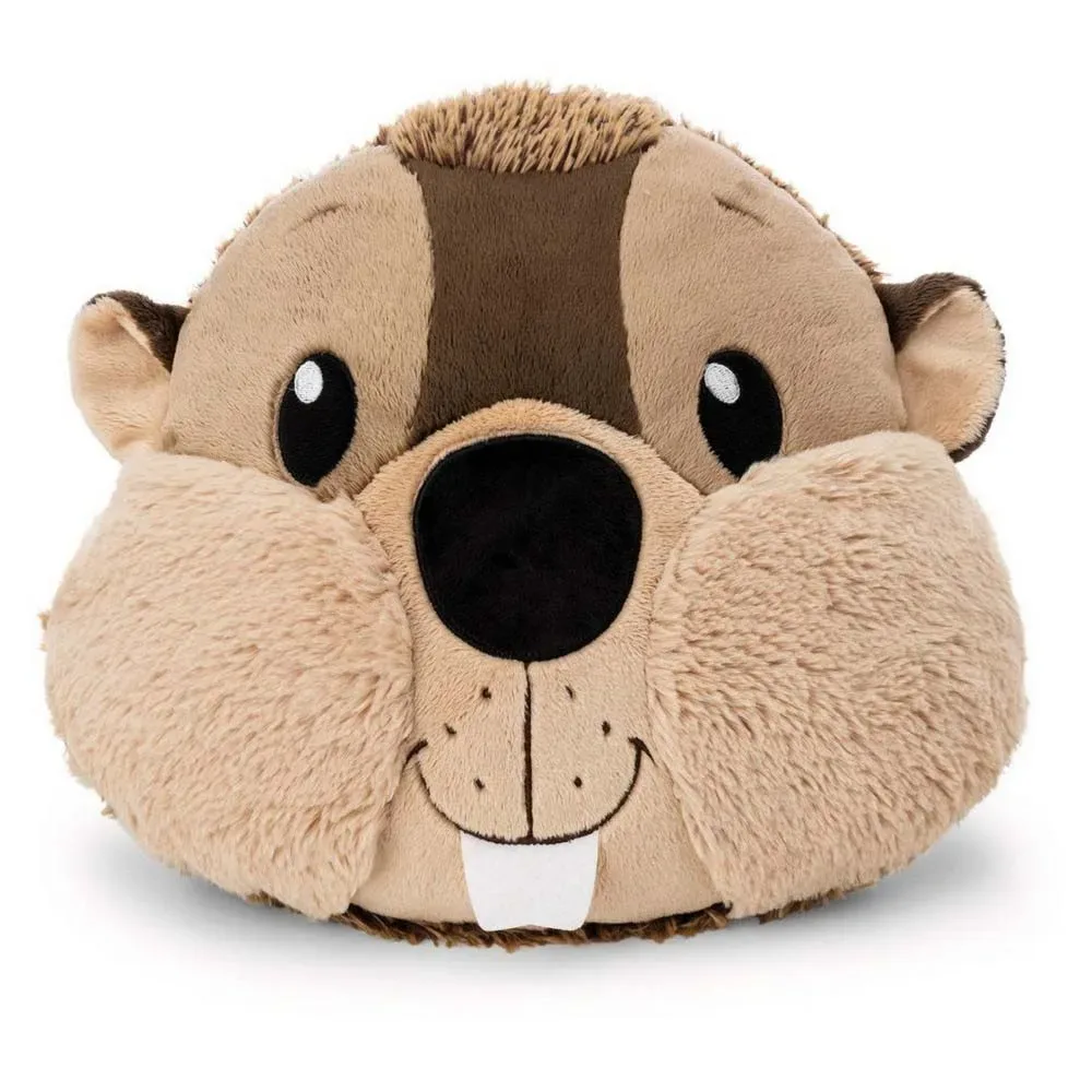 Coussin Castor Harry Woodsnacker 32x27 Cm de NICI – photo du produit
