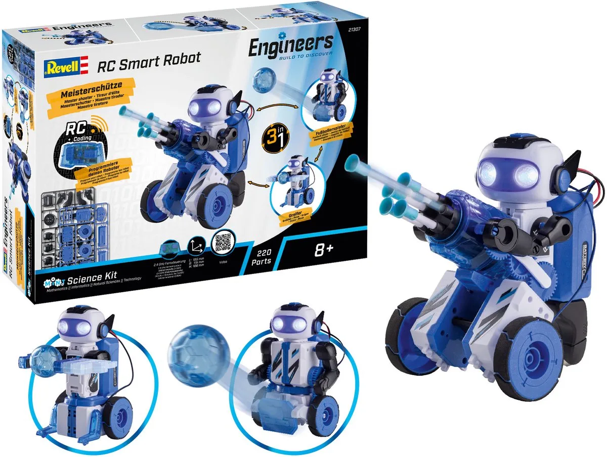 RC Smart Robot 3-in-1 von Revell in Mehrfarbig – Produktfoto