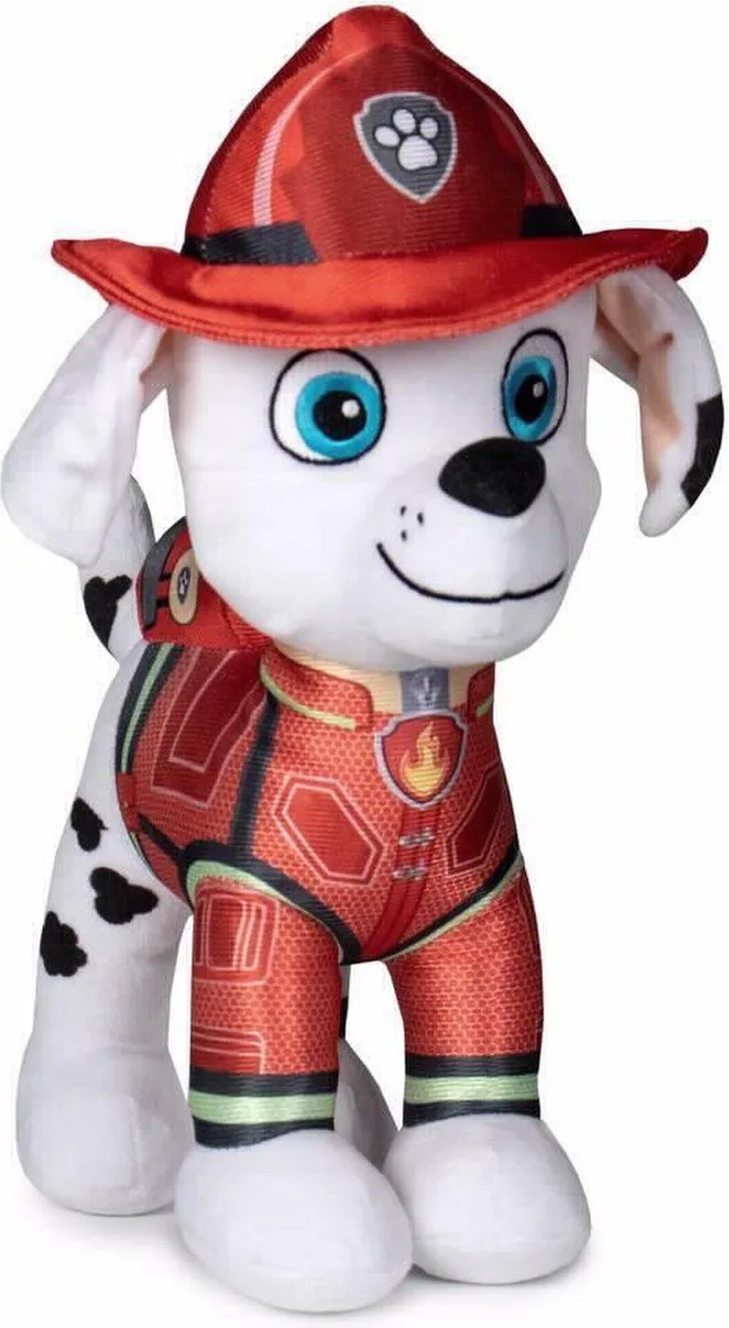 Paw Patrol Movie Pups knuffel 20 cm - 1 exemplaar - Verzamel ze allemaal van Spin Master in Chase – productfoto