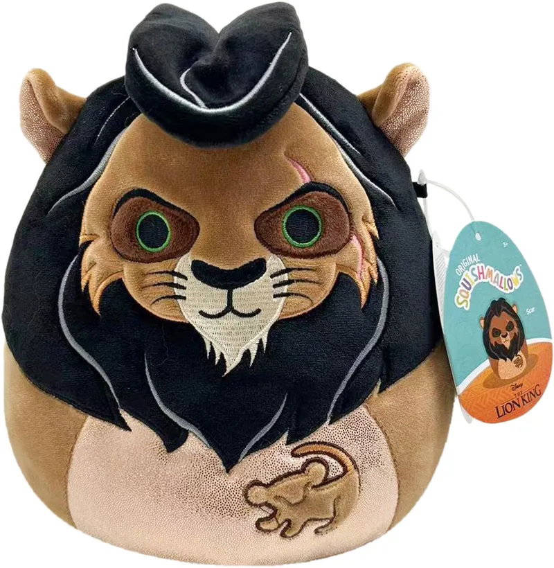 Disney The Lion King 30th Anniversary - Scar 20cm pluche van Squishmallows in Beige – productfoto